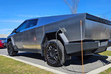 Load image into Gallery viewer, Rally Armor 24-26 Tesla Cybertruck Black UR Mud Flap Metallic Black Logo