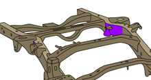 Load image into Gallery viewer, RustBuster 09-18 Ram 1500 Over-Axle Frame Repair Kit - Left