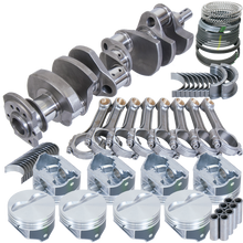Load image into Gallery viewer, Eagle Chevy 350 2Pc 3.750in Crank 5.700in I-Beam Rod -5cc Flat Top 4.040in Pistons Balanced Assembly