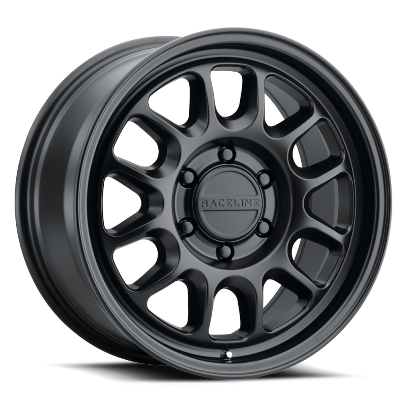 Raceline 958B Rogue 20x9in / 8X170 BP / 0mm Offset / 130.81mm Bore - Satin Black