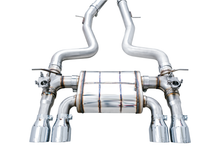 Load image into Gallery viewer, AWE Tuning BMW F8X M3/M4 SwitchPath Cat-Back Exhaust - Chrome Silver Tips