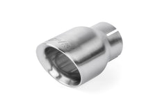 Load image into Gallery viewer, APR Double-Walled 3.5in Slash-Cut Tips - Brushed Silver - Set of 2 TPK0007