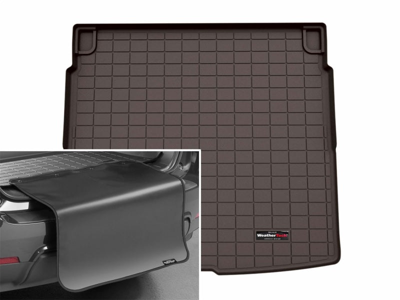 WeatherTech 25-25 Audi Q5 Trunk Cargo Liner w/Bumper Protector - Cocoa 431884SK