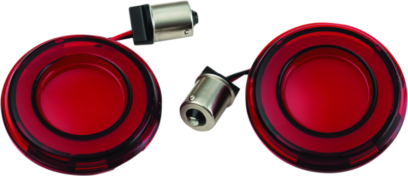 Kuryakyn Tracer L.E.D. Rear Turn Signal Insert Red Light/Red Lens 1156