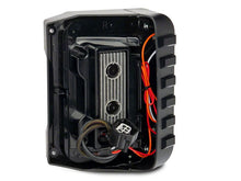 Load image into Gallery viewer, Raxiom 07-18 Jeep Wrangler JK Axial Series Trident LED Tail Lights- Black Housing (Clear Lens)