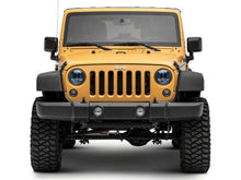 Load image into Gallery viewer, Raxiom 07-18 Jeep Wrangler JK 7-In LED Headlights- Blue Housing- Clear Lens