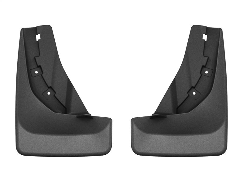 WeatherTech 24-26 Nissan Rogue Rear Mudflaps - Black 120189