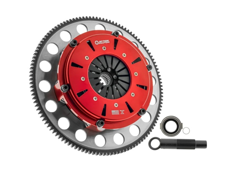 Action Clutch 90-91 Acura Integra 1.8L DOHC (B18) 7.25in Triple Disc Clutch Kit w/Chromoly Flywheel