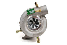 Load image into Gallery viewer, Forced Performance Subaru STi/WRX Green UHF BB Turbo 84mm Black Housing Int WG w/Oil Line (D/S Only)