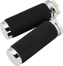 Load image into Gallery viewer, Bikers Choice 81-17 Big Twin 81-22 XL With Dual Cable Black Cushion Grips With Sleeve Pr