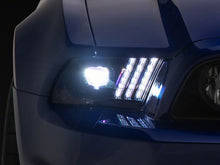 Load image into Gallery viewer, Raxiom 13-14 Ford Mustang LED Projector Headlights SEQL Turn Signals- Black Housing (Clear Lens)