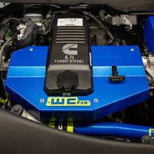 Load image into Gallery viewer, Wehrli 10-24 Dodge Cummins 6.7L Fabricated Aluminum Engine Cover - Semi-Gloss Black