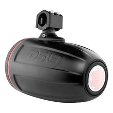 Load image into Gallery viewer, DS18 Marine And Powersports Towers 8in 1in Driver 180 Watts RMS RGB LED Lights Black