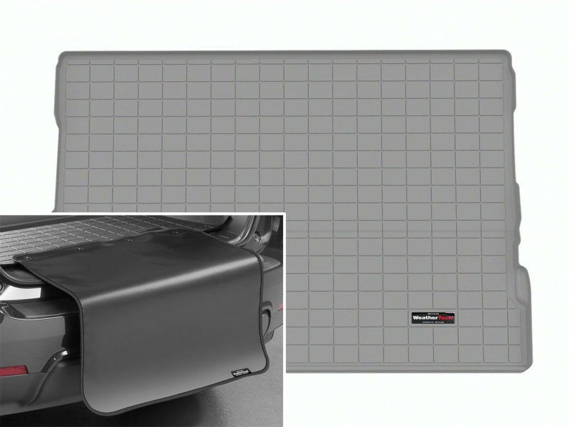 WeatherTech 23-26 Toyota Sequoia Trunk Cargo Liner w/Bumper Protector - Grey 421666SK
