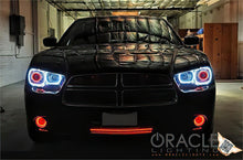 Load image into Gallery viewer, Oracle 11-12 Dodge Charger LED Fog Light Halo Kit - Red