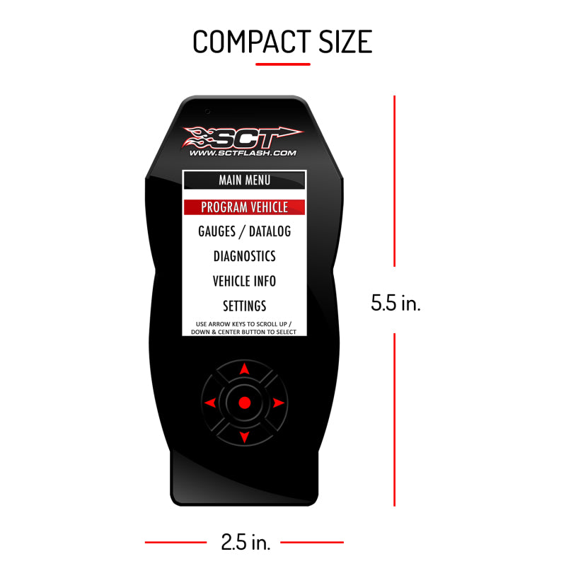 SCT Ford Cars & Trucks (Gas & Diesel) X4 Power Flash Programmer EO Certified 7015PEO
