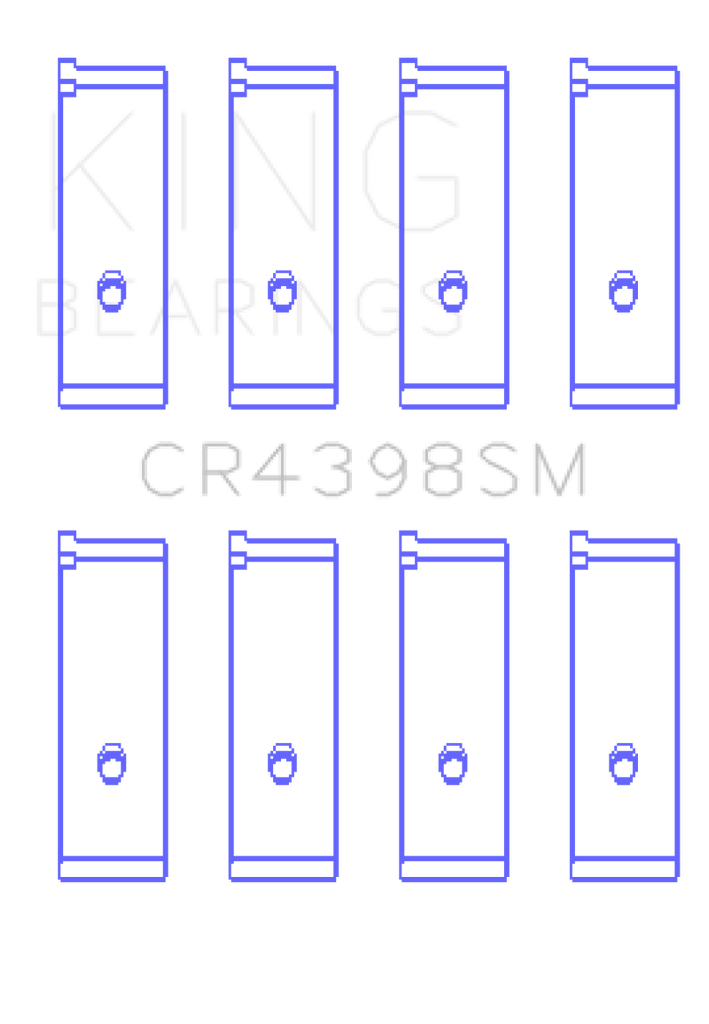 King Engine Bearings Honda L13A4/L15A Connecting Rod Bearing Set