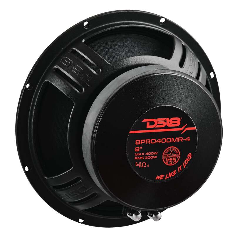 DS18 8in 200 Watts RMS 4 ohm Mid-Range Loudspeaker High Sensitivity 104dB