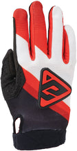 Load image into Gallery viewer, Answer Peak Flo Gloves Black/Red/White Youth - XL