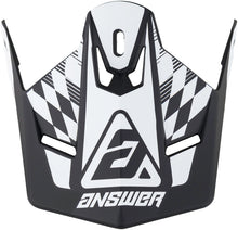 Load image into Gallery viewer, Answer AR1 Sweep Visor Black/White Youth