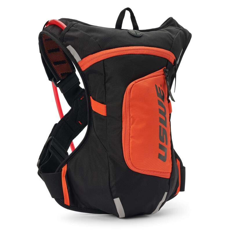USWE Moto Hydro Hydration Pack 4L - Black/Factory Orange 5204090038