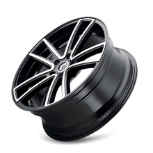 Load image into Gallery viewer, Kraze KR190 Lusso 18x8 / 5x115 BP / 40mm Offset / 72.62mm Hub Gloss Black Machined Wheel