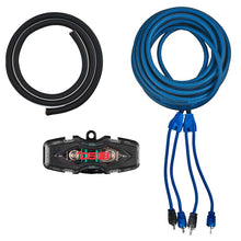 Load image into Gallery viewer, DS18 4-GA Amplifier Install Kit Advance- Blue