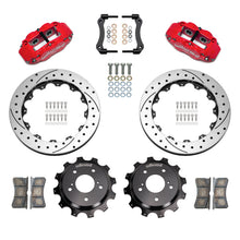 Load image into Gallery viewer, Wilwood 89-02 Nissan Skyline Superlite 4R Rear BBK w/ 13.50in Diameter D/S Rotor - Red