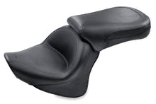 Load image into Gallery viewer, Mustang 98-16 Yamaha V-Star 650 Custom Wide Touring 2PC Seat - Black