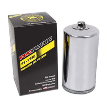 Load image into Gallery viewer, ProFilter Harley Spin-On Chrome Various Performance Oil Filter - Single