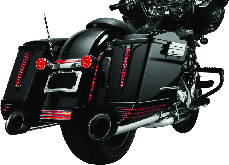 Kuryakyn Rear Fender Accents FLHRXS / FLHX/FLHXS / FLTRX/XS Models Chrome
