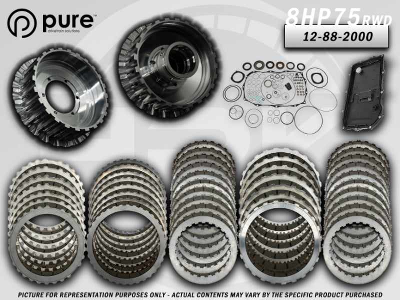 Pure Drivetrain 8HP75 High Performance Transmission Hard Parts Kit - RWD - Stage 2