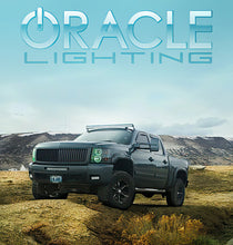 Load image into Gallery viewer, Oracle 07-13 Chevrolet Silverado LED Round Style Headlight Halo Kit - Red