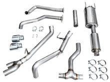 Load image into Gallery viewer, AWE Tuning 0FG Exhaust for 3rd Gen Toyota Tundra - Dual Chrome Silver Tips