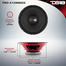 Load image into Gallery viewer, DS18 12in 500 Watts RMS 8 ohm Mid-Bass Loudspeaker