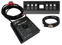 Load image into Gallery viewer, sPOD 07-08 Jeep Wrangler JK SourceLT w/Genesis Adapter and Blue LED Switch Panel