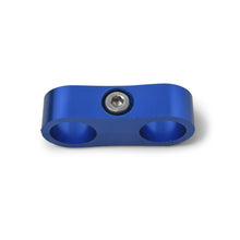 Load image into Gallery viewer, Russell Hose Separator For -10 Braided Hose Blue Anodize (2 Pack)
