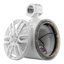 Load image into Gallery viewer, DS18 Marine And Powersports Towers Speakers Not Included 8in RGB LED Lights White