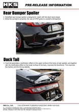 Load image into Gallery viewer, HKS BODY KIT TYPE-S FL5 F-Spoiler 53004-AH001
