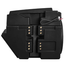 Load image into Gallery viewer, DS18 Polaris RZR Glove Box Enclosure with 10in Carbon Fiber Subwoofer Included 600 Watts RMS