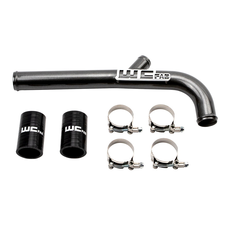 Wehrli 13-15 Dodge Cummins 6.7L w/Dual Radiator Upper Coolant Pipe - Chevy Orange