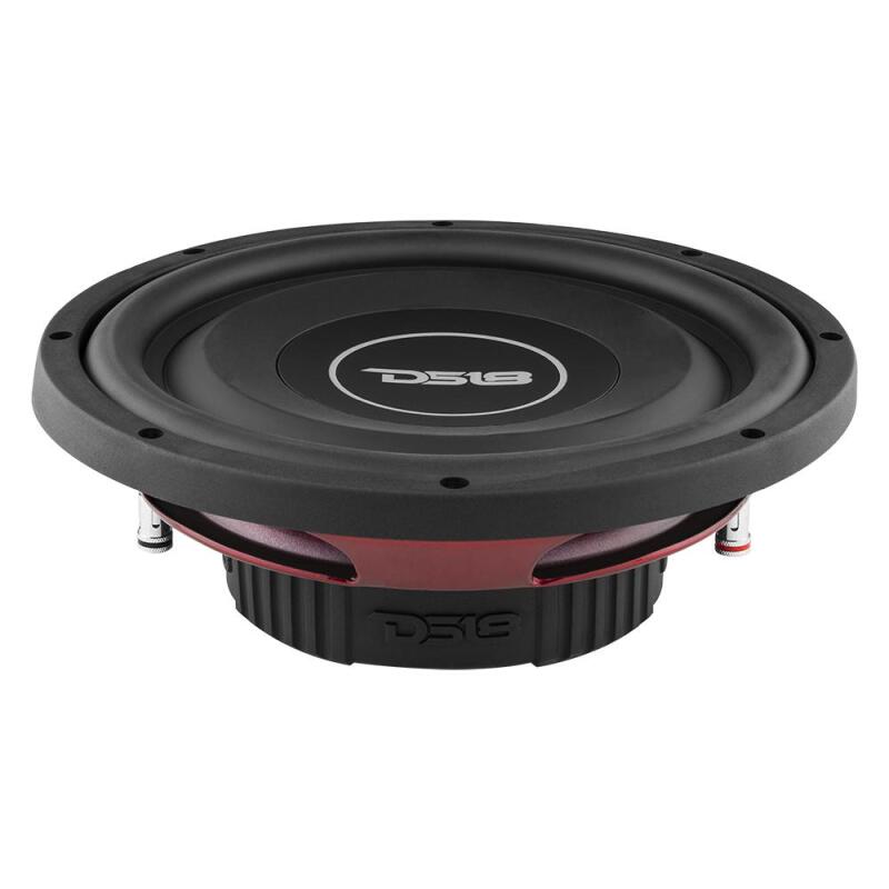 DS18 10in 200 Watts RMS 4 ohm DVC Shallow Mount Subwoofer