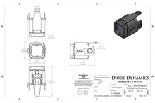 Load image into Gallery viewer, Diode Dynamics 23-24 Chevrolet Colorado Hitch Mount LED Pod Reverse Kit C1
