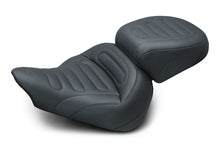 Load image into Gallery viewer, Mustang 13-17 Harley Softail Breakout Standard Touring Solo Seat Trapezoid - Black