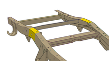 Load image into Gallery viewer, Rustbuster Over Axle Frame Section