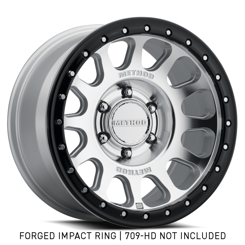 Method Beadlock Ring - 20in Forged - Style 1 - Gloss Black GR-10020-GB