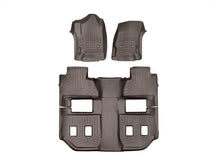 Load image into Gallery viewer, WeatherTech 2011+ Dodge Durango Front and Rear FloorLiners - Cocoa (Fits Vehicle w/No RHS Foot Rest)