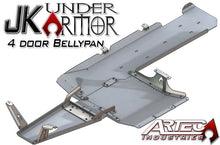 Load image into Gallery viewer, Artec Industries 07-18 Jeep Wrangler JK Under Armor - Four Door Bellypan Kit Model Year 2007-2011 JK1011
