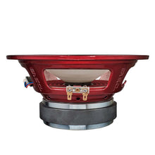 Load image into Gallery viewer, DS18 8in 275 Watts RMS 4 ohm Mid Range Loudspeaker w/ Translucent Dust Cap and Cone w/RGB LED Lights