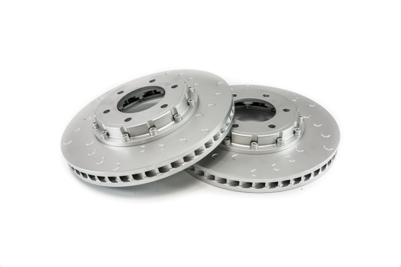 Alcon 2019+ Ford Ranger/2020+ Bronco 2.3L 350x34mm Rotors 6-Piston Calipers Front Brake Kit - Red ALABKF1551K61